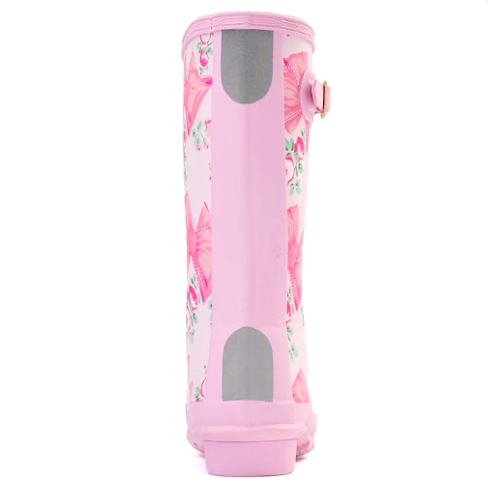 👢🩷 Hunter x LoveShackFancy Rain Boot Mint Pink 👢🩷 - Picture 6 of 6